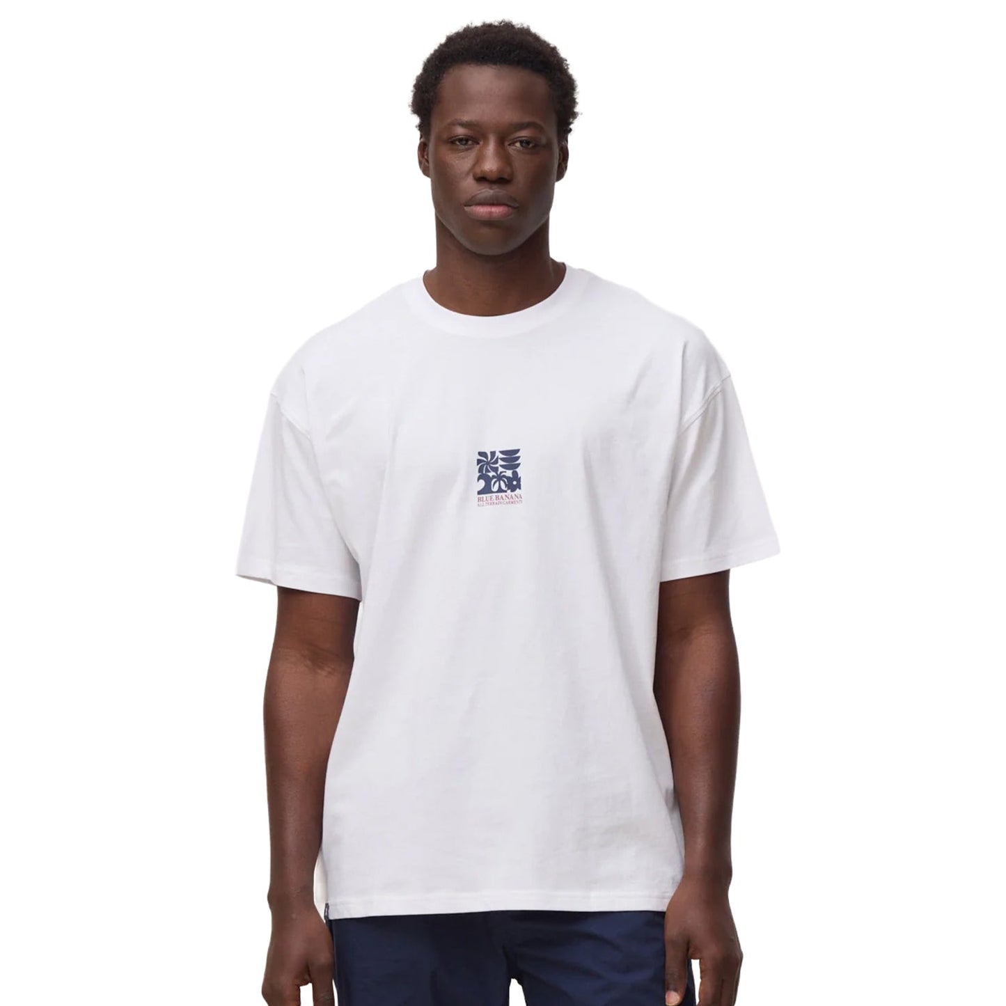 Blue Banana Glance Tee White  - SS26UG011GLCWH00