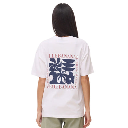 Blue Banana Glance Tee White  - SS26UG011GLCWH00