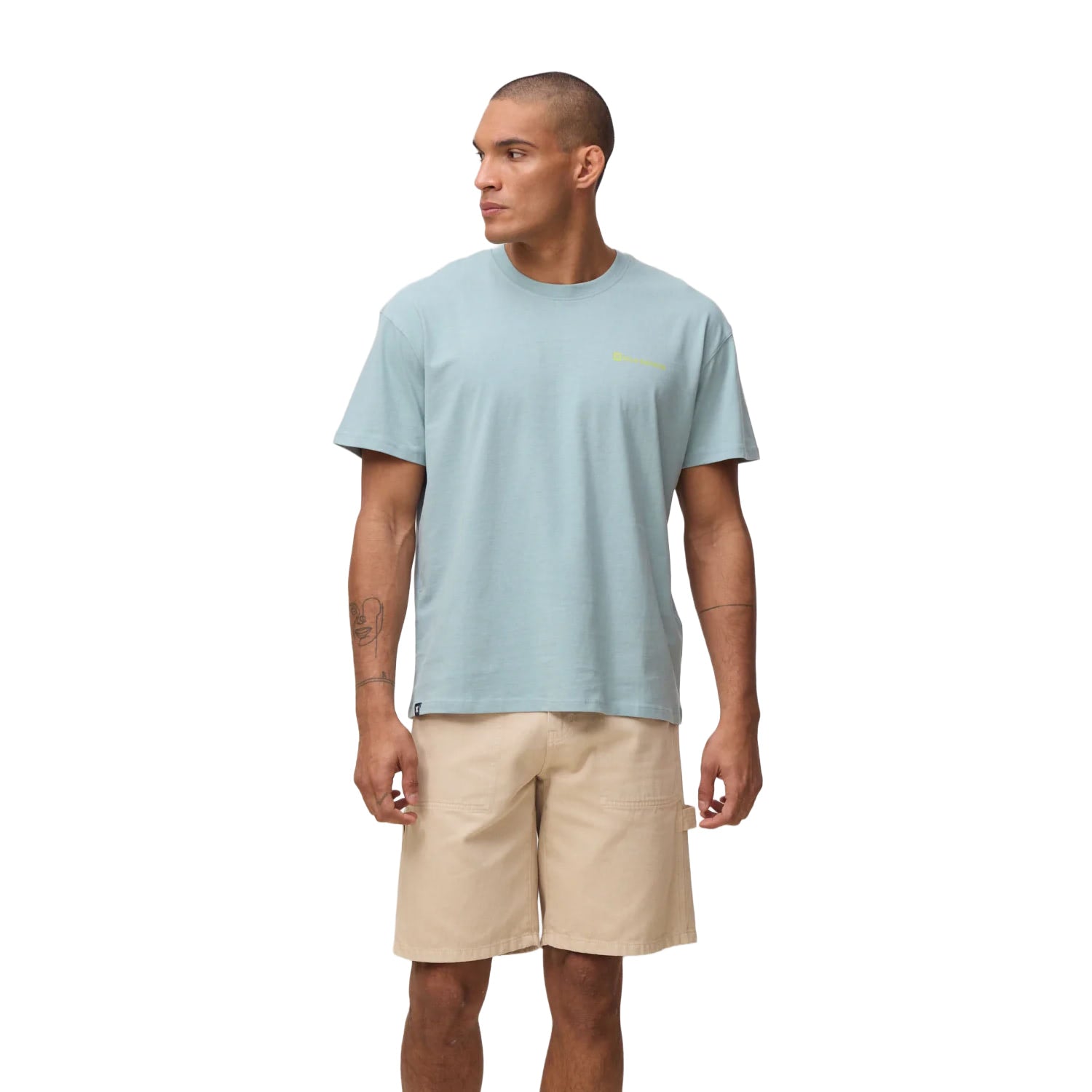 Blue Banana Gravity Tee Mist  - SS26UG011GRABL20