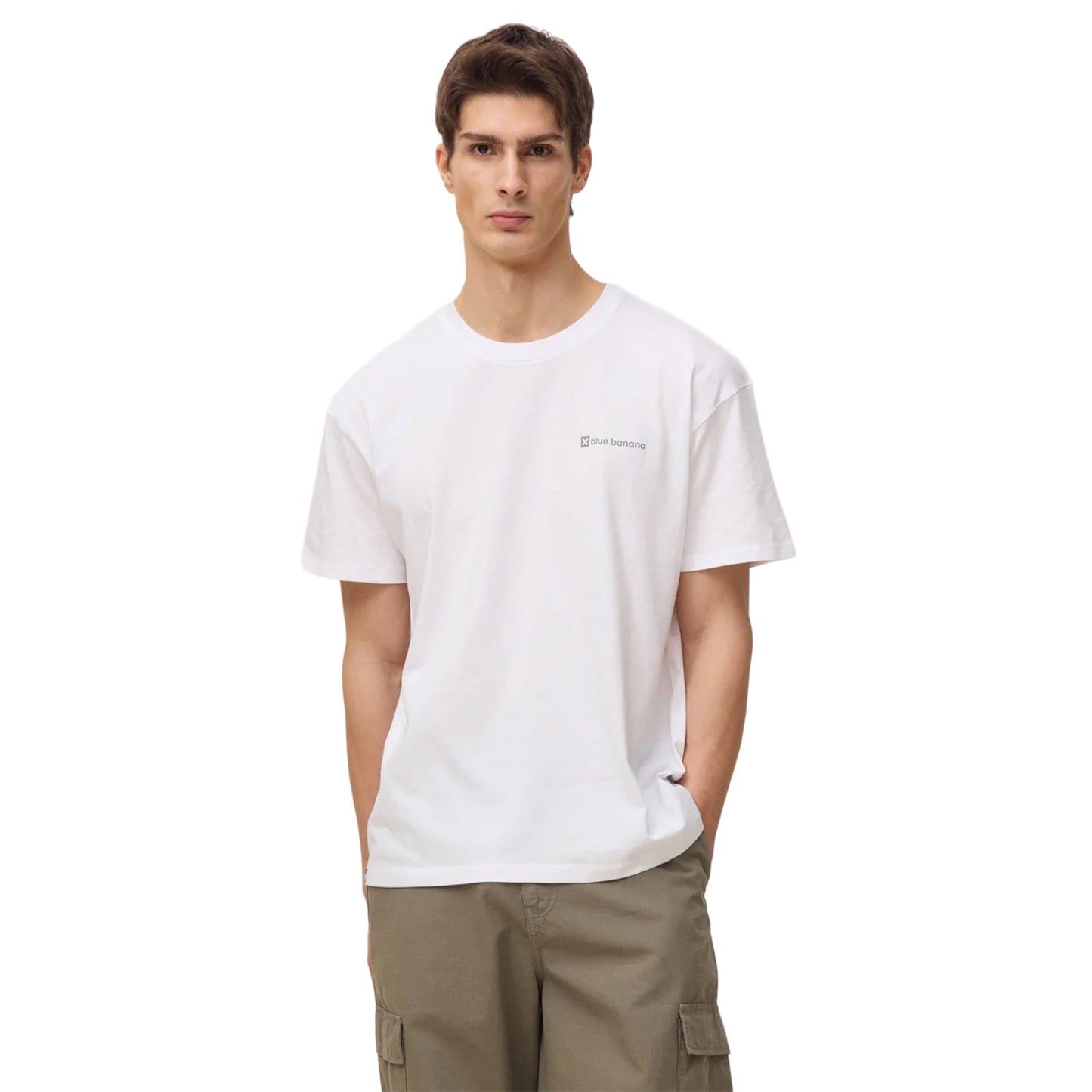 Blue Banana Gravity Tee White  - SS26UG011GRAWH00