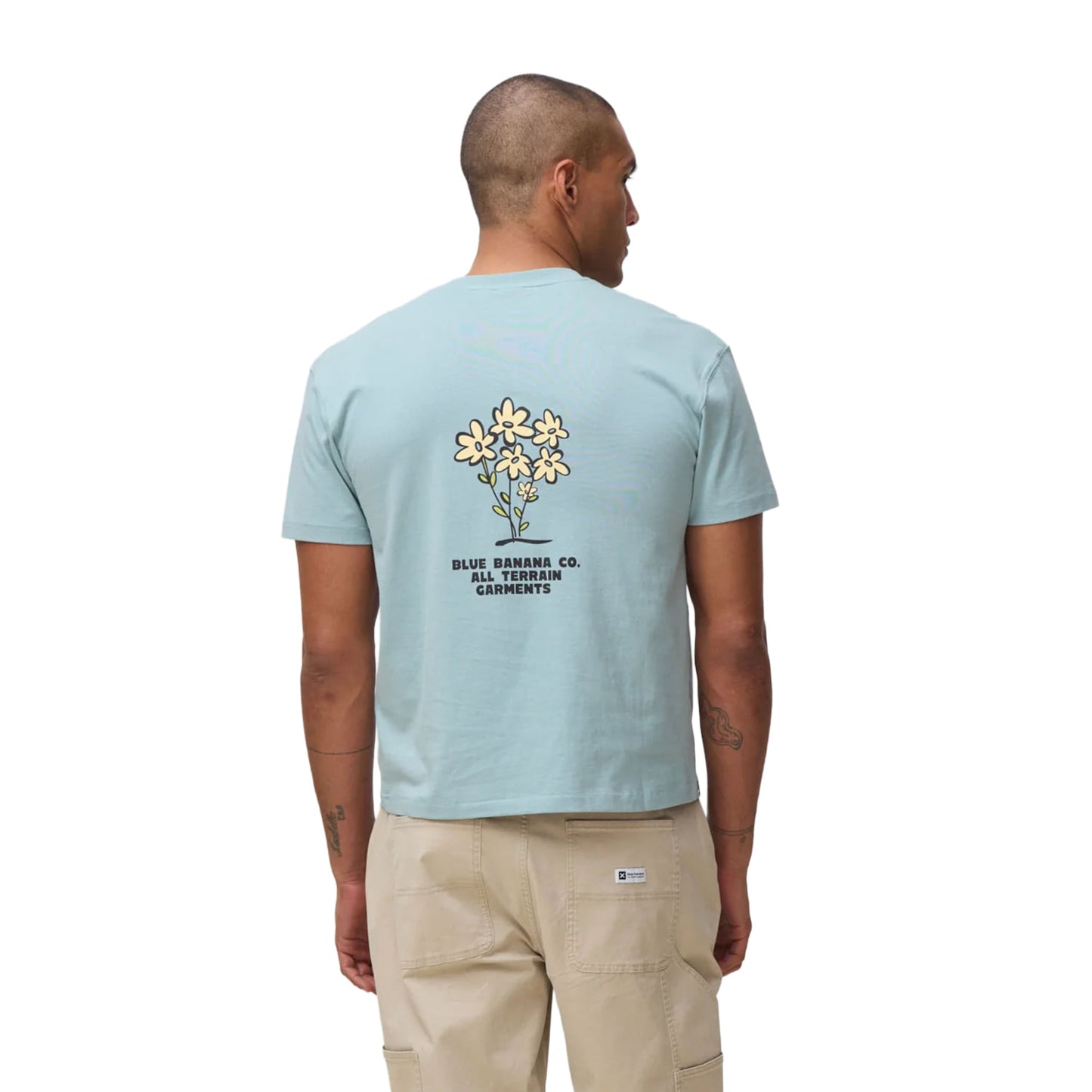 Blue Banana Grow Tee Mist  - SS26UG011GROBL20