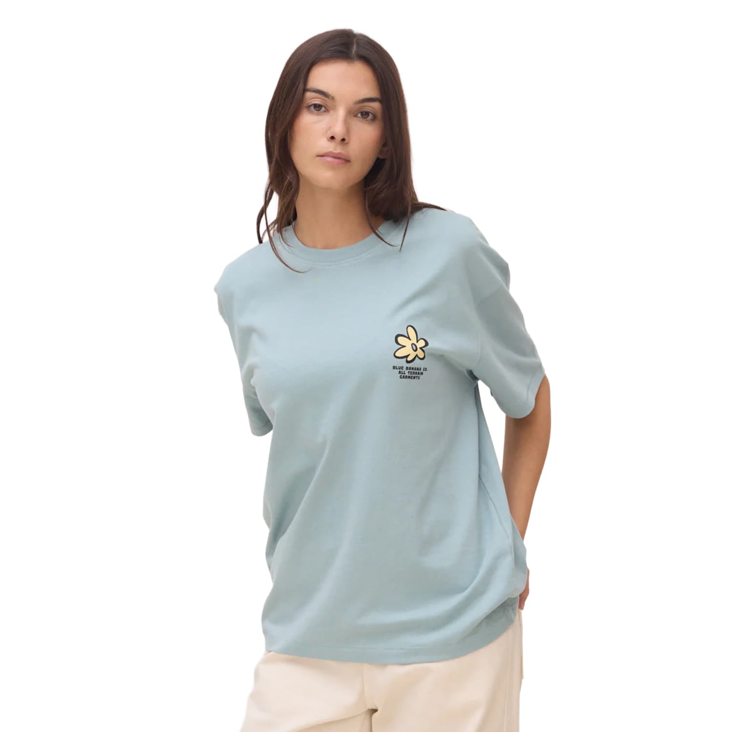 Blue Banana Grow Tee Mist  - SS26UG011GROBL20