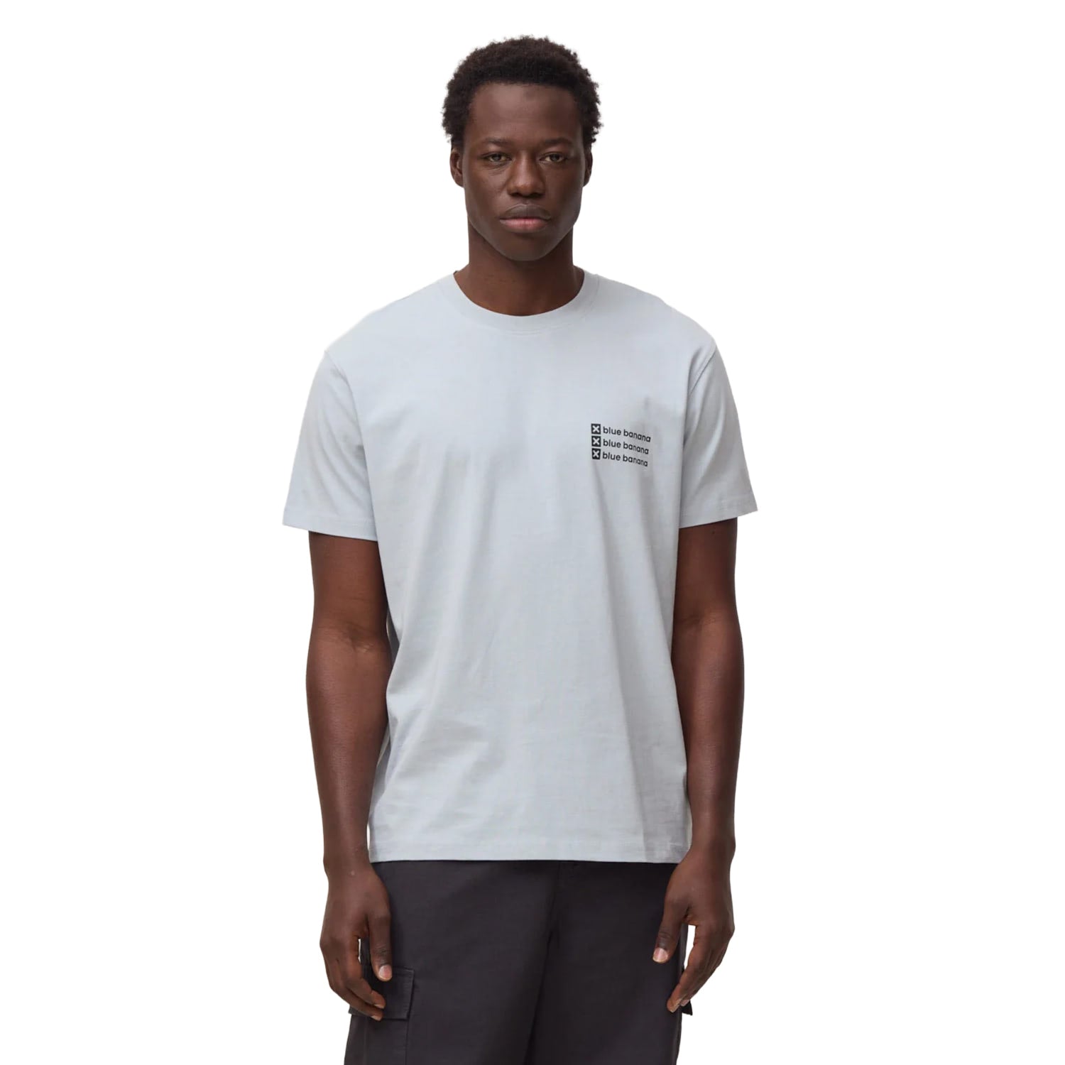 Blue Banana Harvey Tee Frost  - SS26UG011HAVBL21