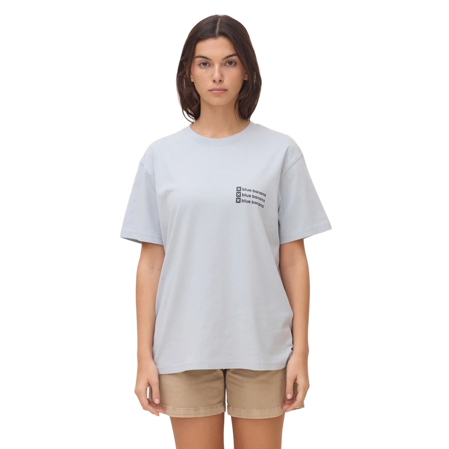 Blue Banana Harvey Tee Frost  - SS26UG011HAVBL21