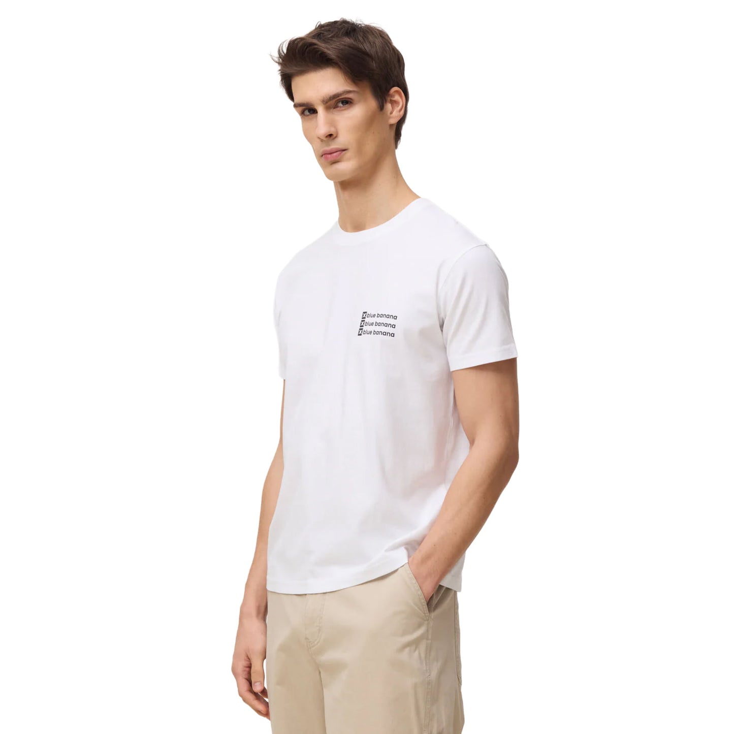 Blue Banana Harvey Tee White  - SS26UG011HAVWH00