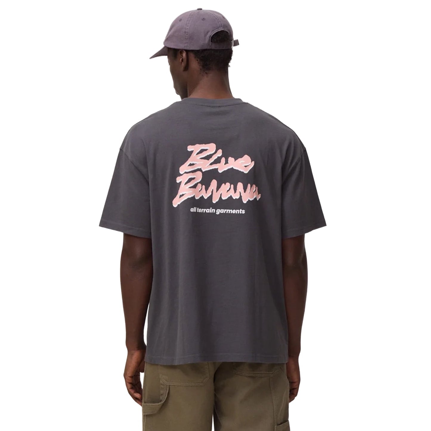 Blue Banana Movement Tee Anthracite  - SS26UG011MOVGY01
