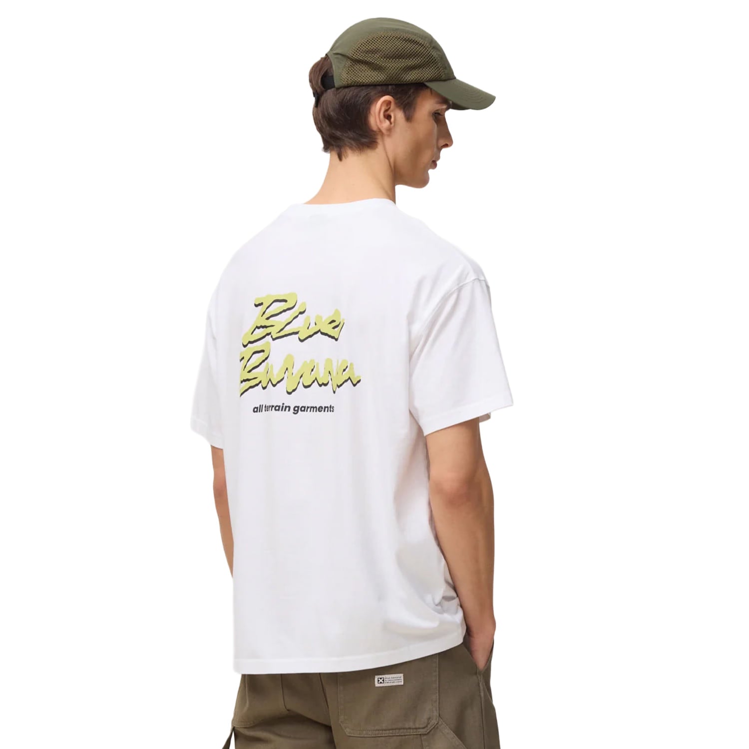 Blue Banana Movement Tee White  - SS26UG011MOVWH00