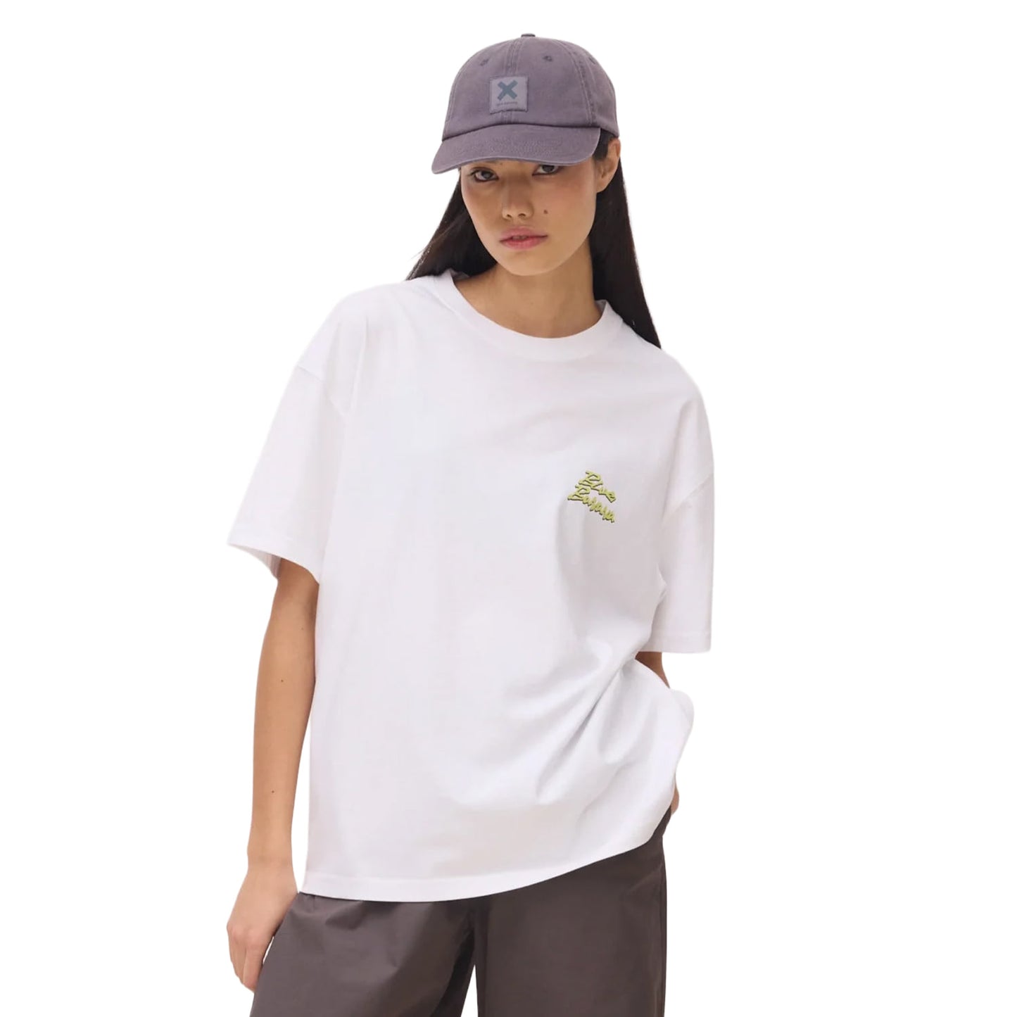 Blue Banana Movement Tee White  - SS26UG011MOVWH00