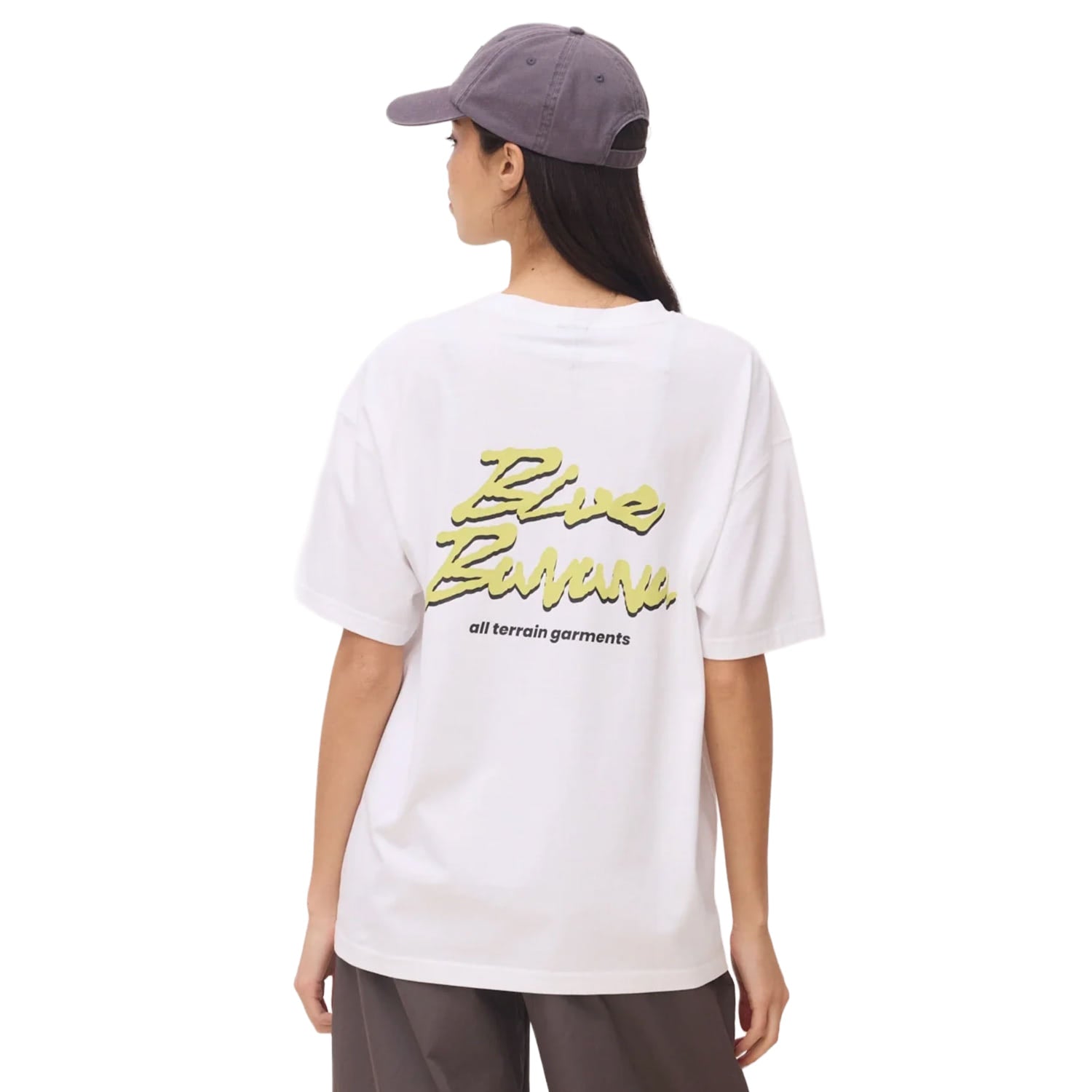 Blue Banana Movement Tee White  - SS26UG011MOVWH00