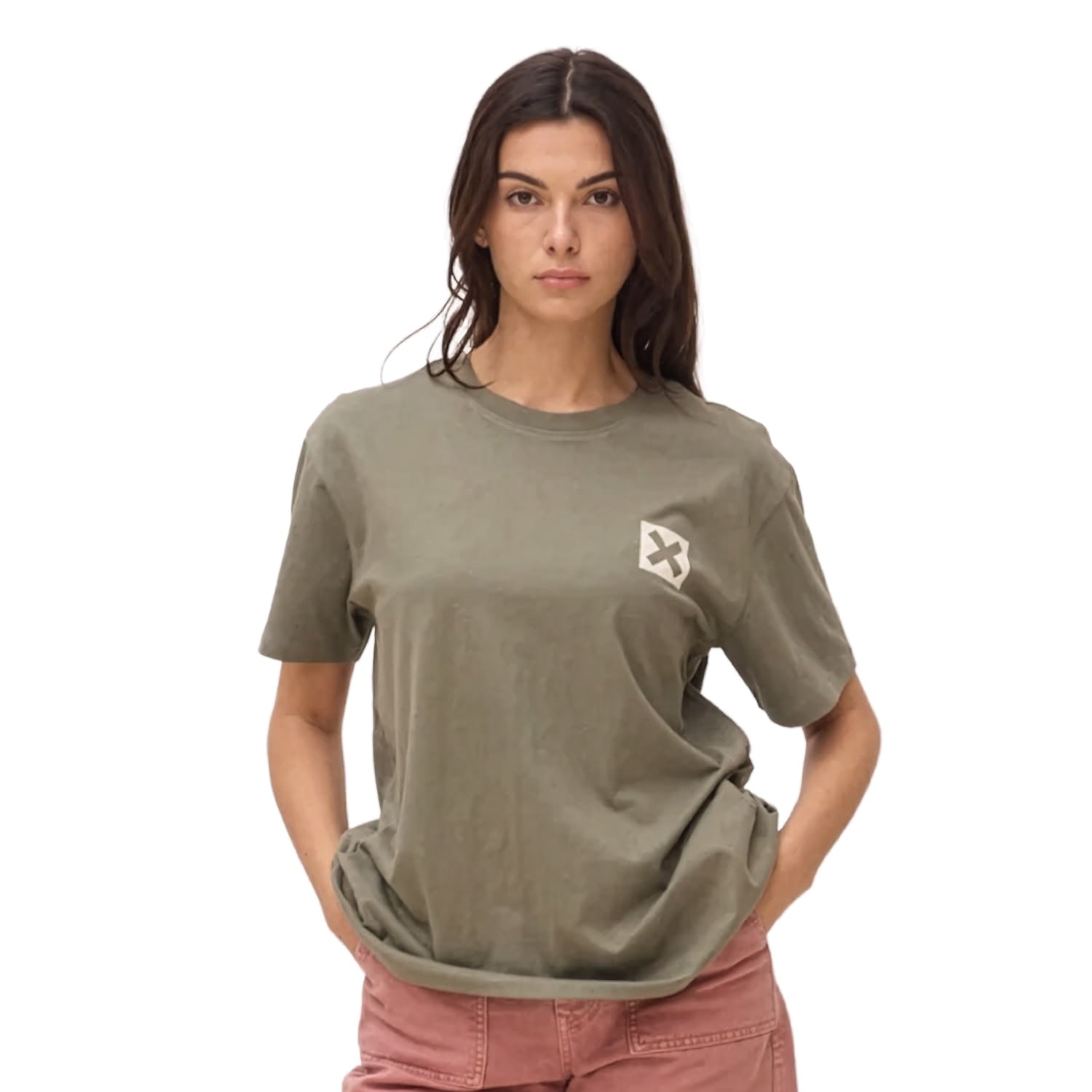 Blue Banana Nature Tee Olive Green  - SS26UG011NATGR06