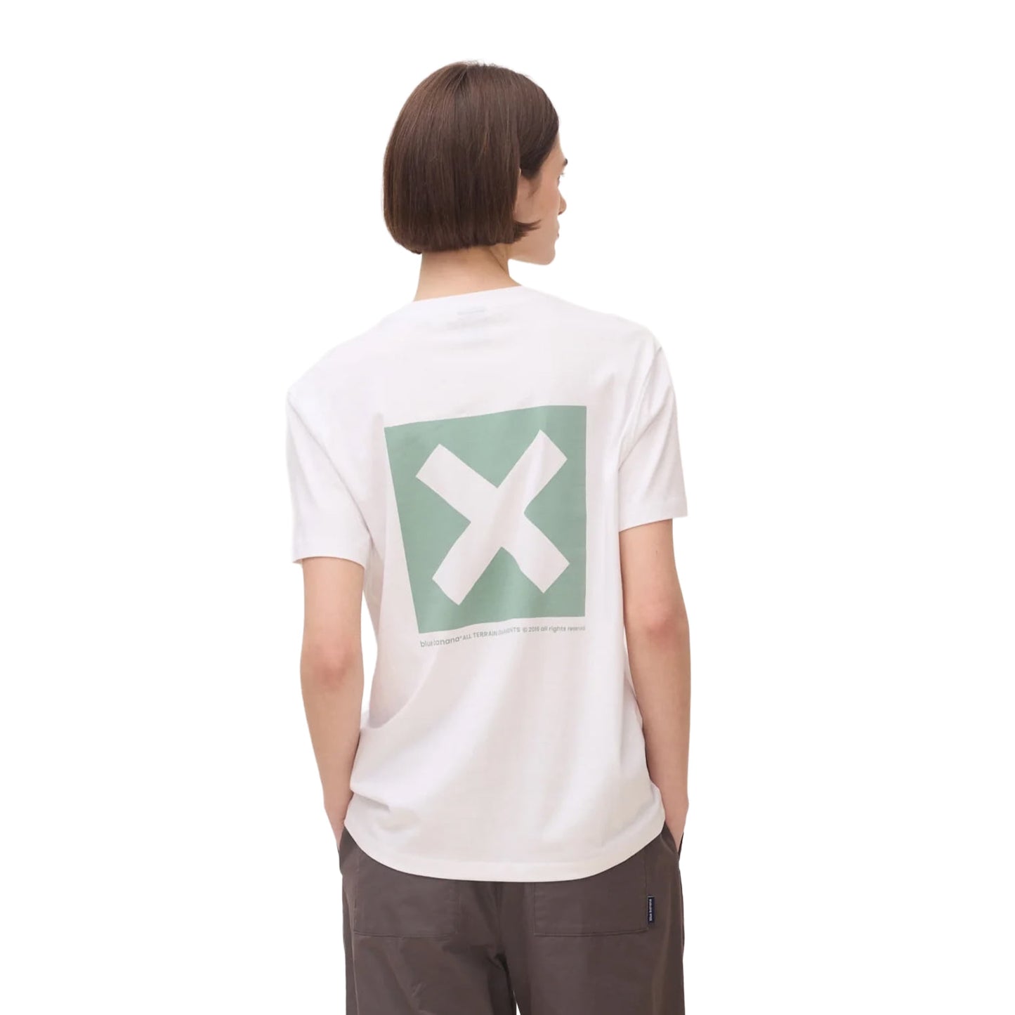 Blue Banana Nature Tee White  - SS26UG011NATWH00