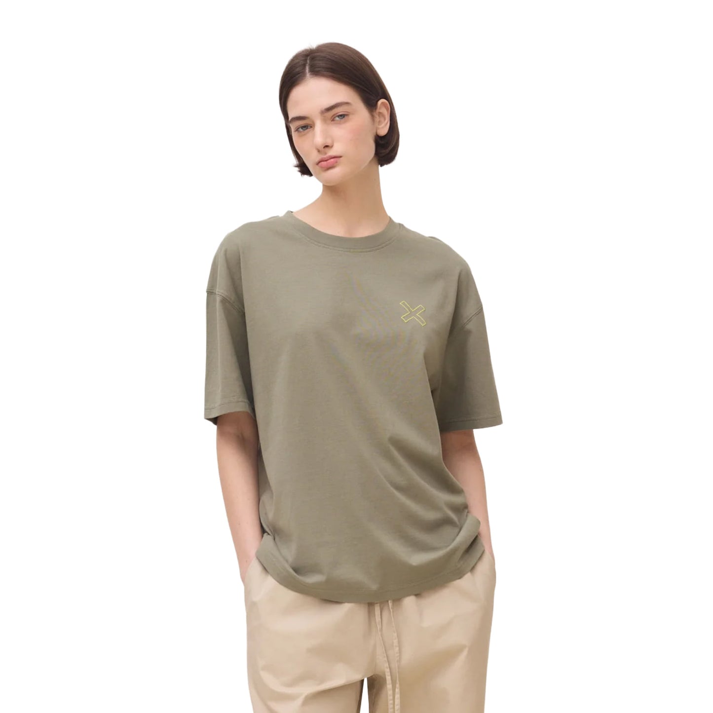 Blue Banana Reef Tee Olive Green  - SS26UG011REEGR06