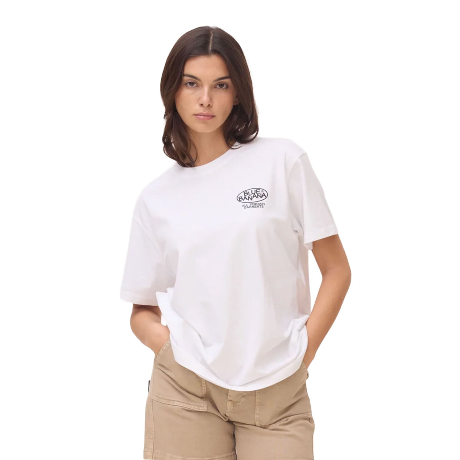 Blue Banana Ten Tee White  - SS26UG011TENWH00