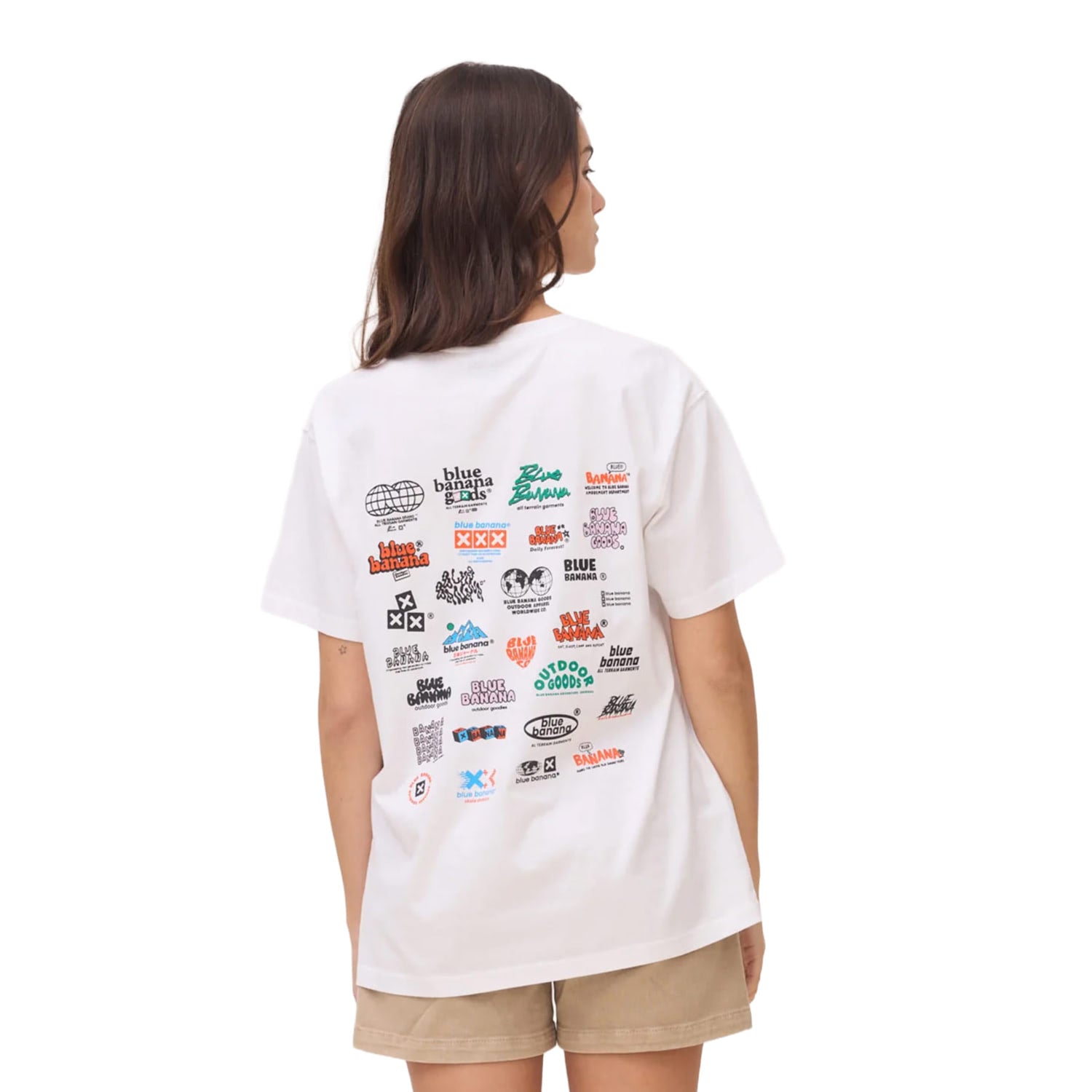 Blue Banana Ten Tee White  - SS26UG011TENWH00