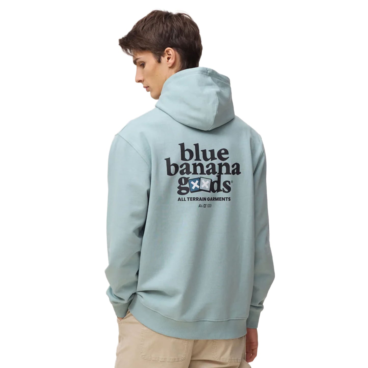 Blue Banana Goods Full Zip Hoodie Mist  - SS26UG017GOOBL20