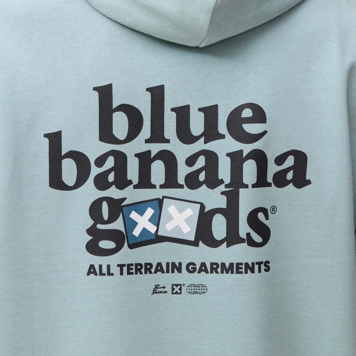 Blue Banana Goods Full Zip Hoodie Mist  - SS26UG017GOOBL20