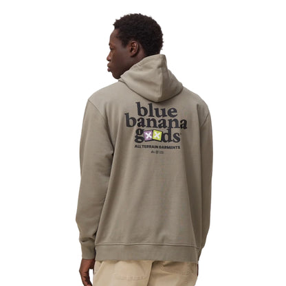 Blue Banana Goods Full Zip Hoodie Olive Green  - SS26UG017GOOGR06