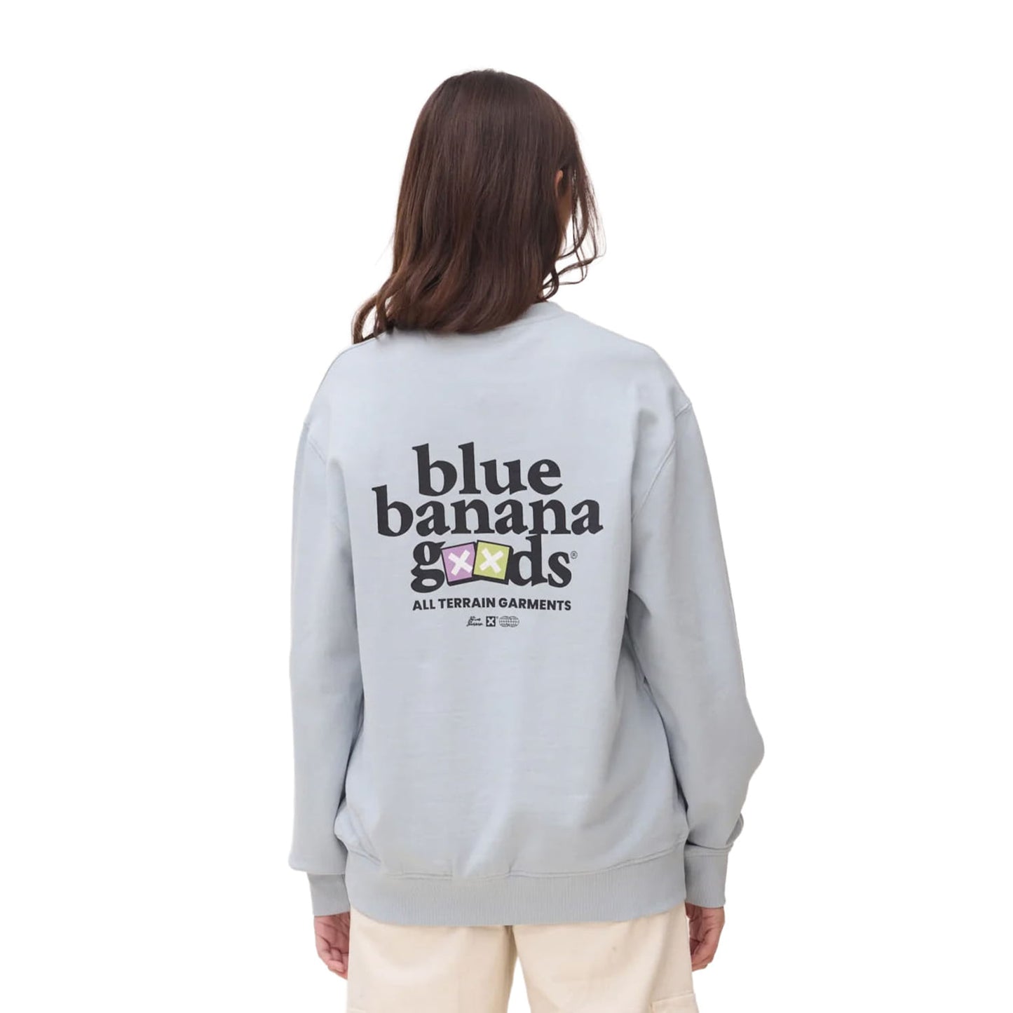 Blue Banana Goods Crew Frost  - SS26UG021GOOBL21