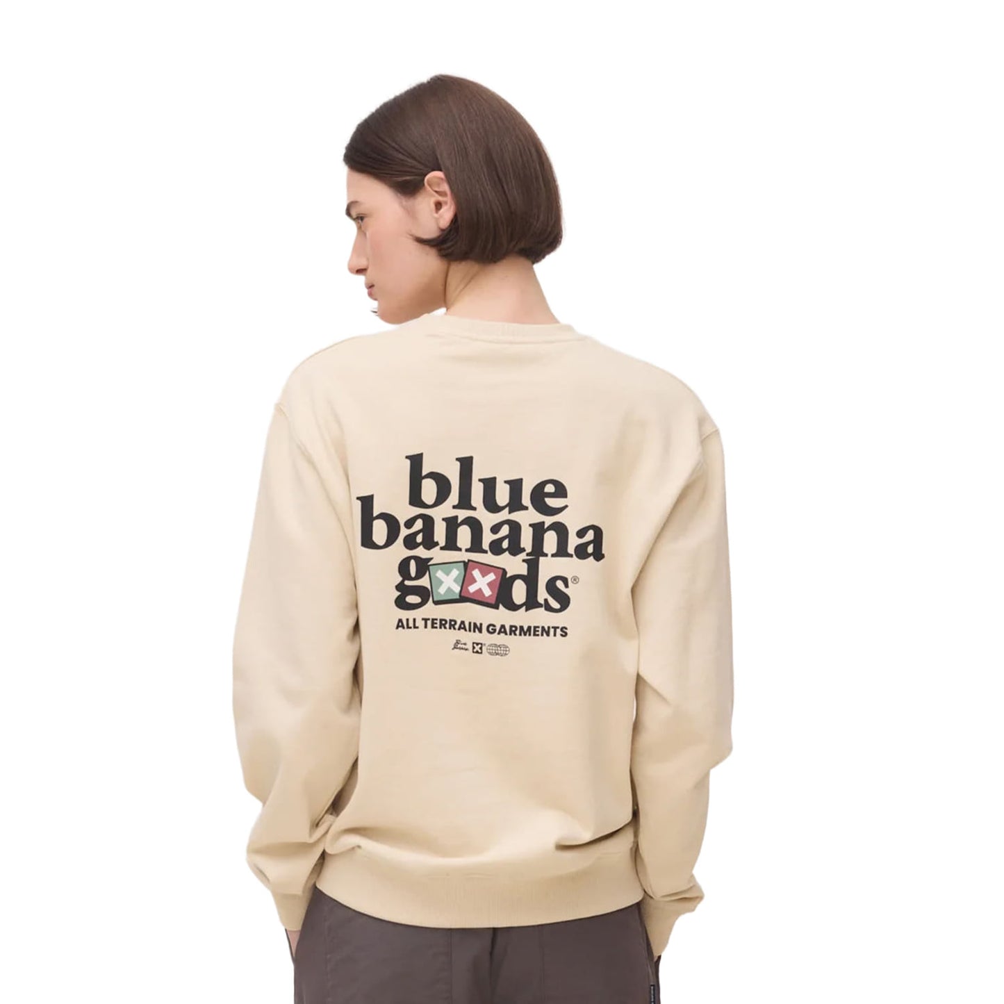 Blue Banana Goods Crew Beige  - SS26UG021GOOYL06