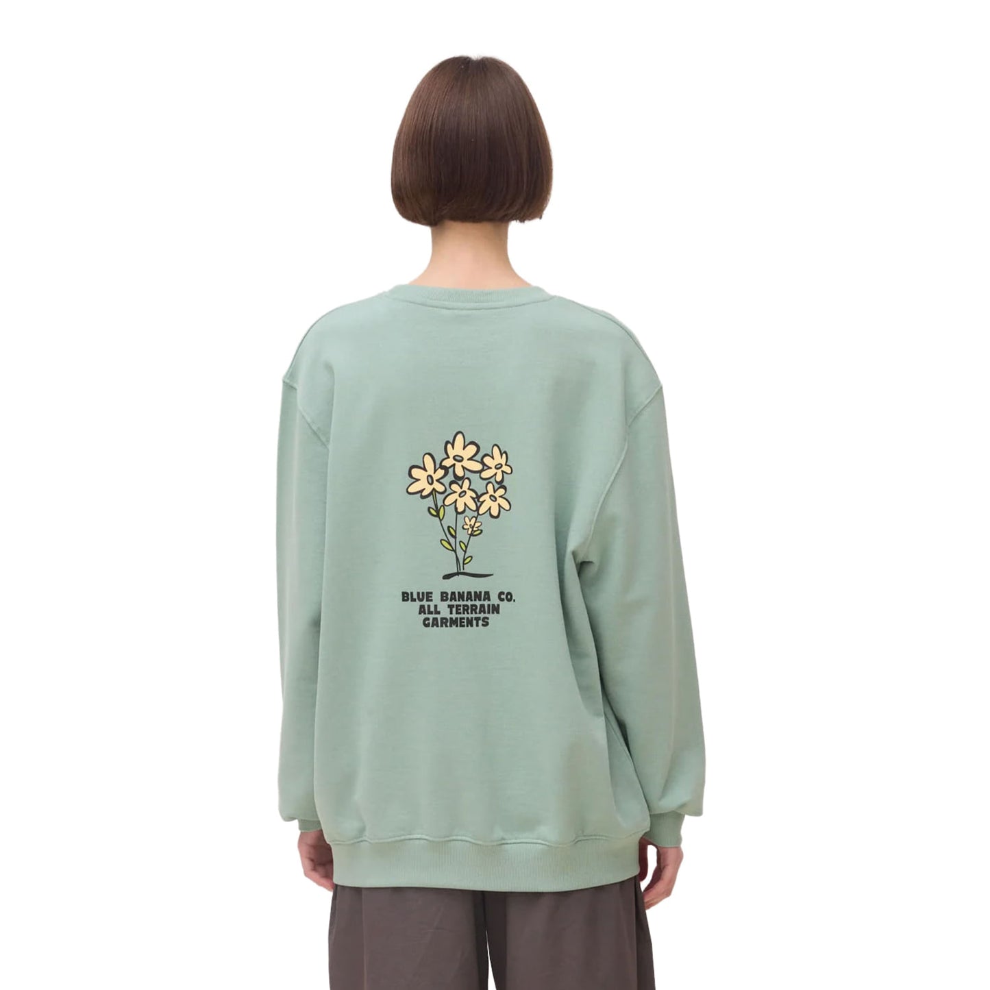 Blue Banana Grow Crew Sage  - SS26UG021GROGR17