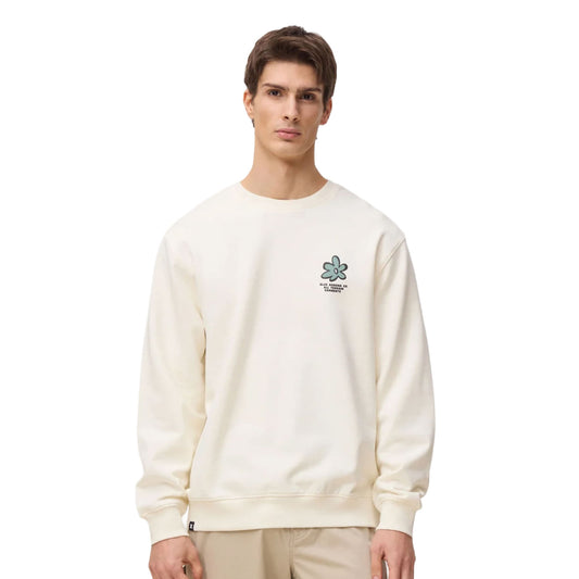 Blue Banana Grow Crew Off-White  - SS26UG021GROWH01