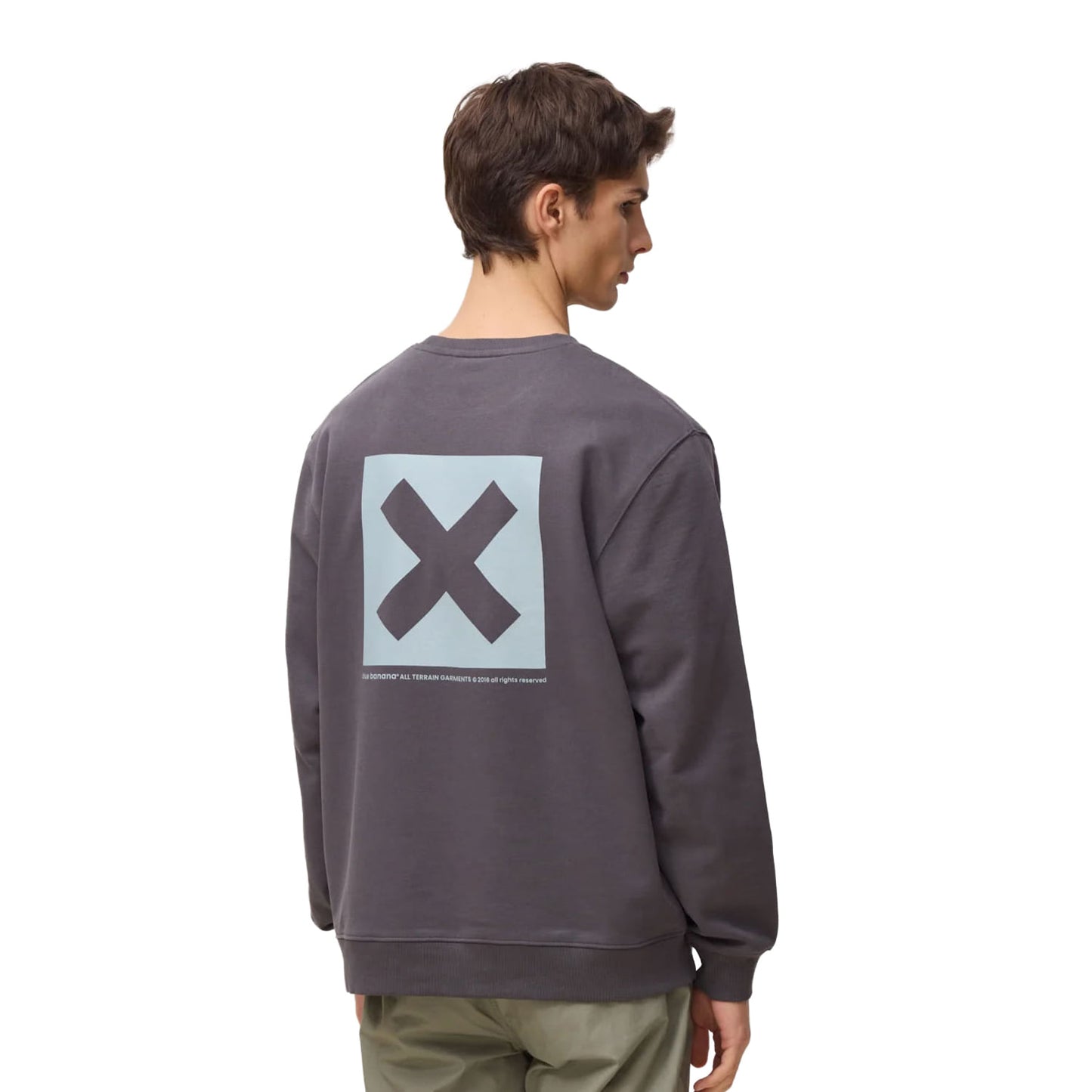 Blue Banana Nature Crew Anthracite  - SS26UG021NATGY01