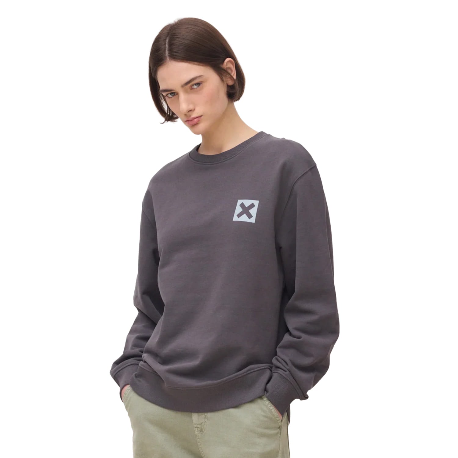 Blue Banana Nature Crew Anthracite  - SS26UG021NATGY01