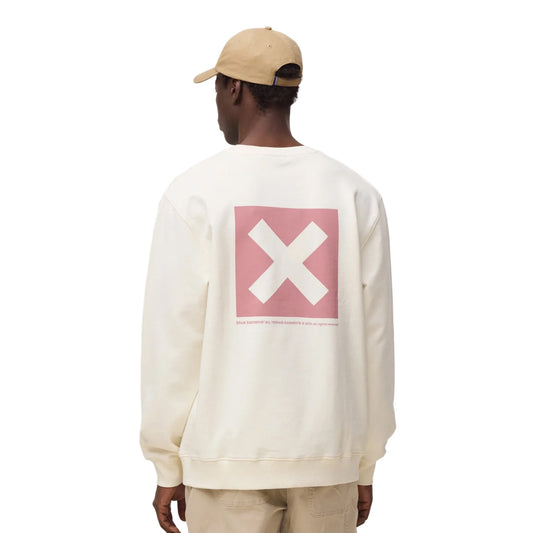 Blue Banana Nature Crew Off-White  - SS26UG021NATWH01