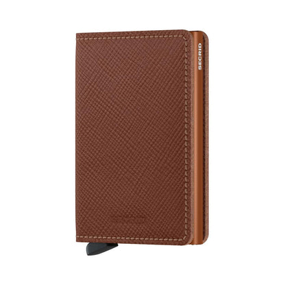 Secrid Slimwallet Saffiano Caramel  - SSACARAMEL