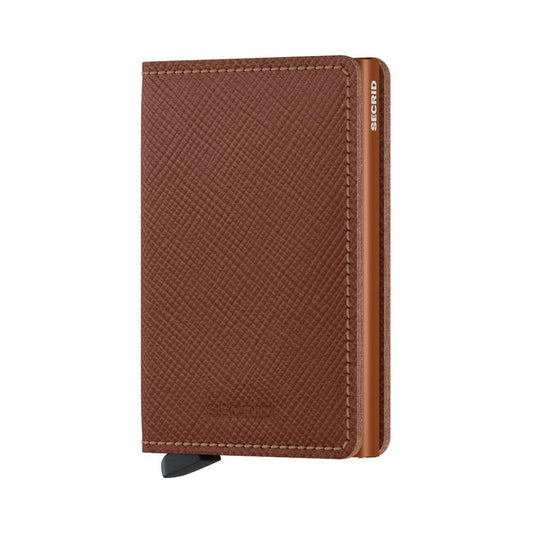 Secrid Slimwallet Saffiano Caramel  - SSACARAMEL