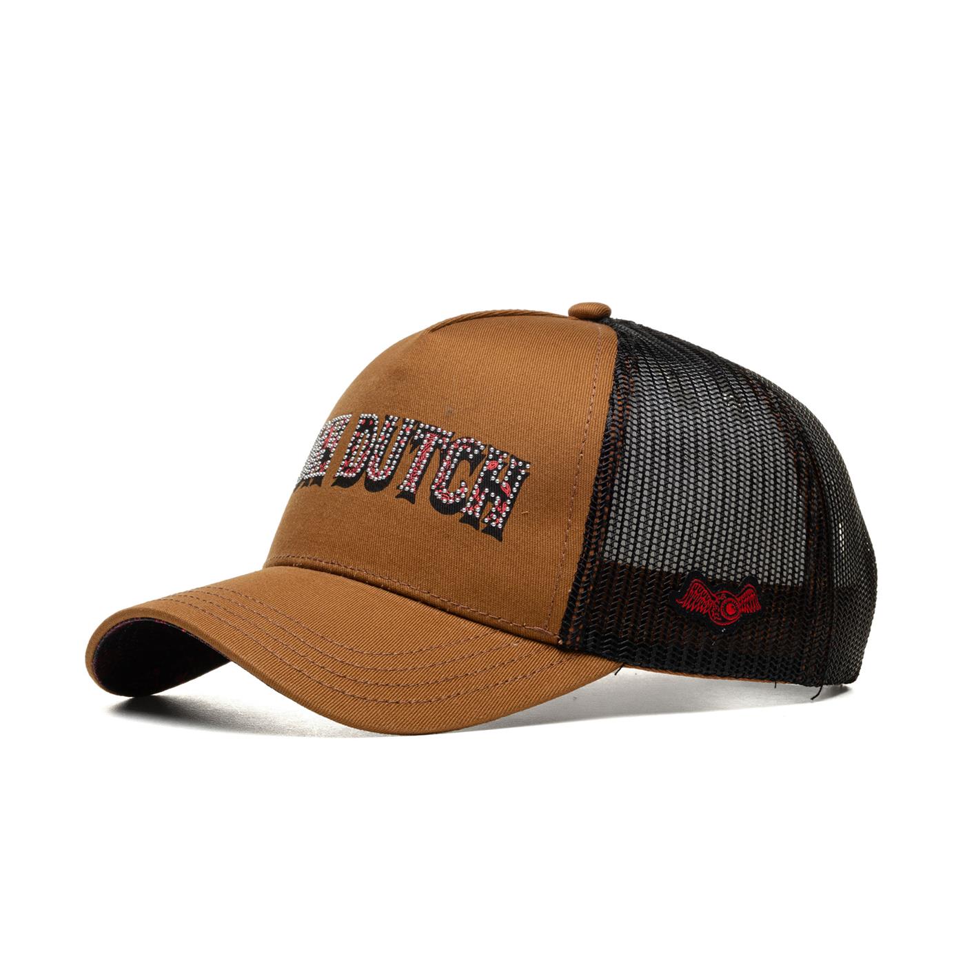 Von Dutch Snapback Cap Brown/Black  - STUD-N