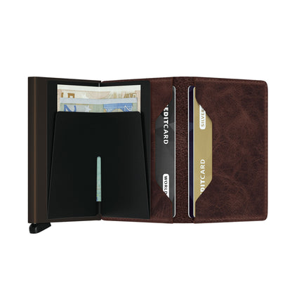 Secrid Slimwallet Vintage Chocolate  - SVCHOCOLATE