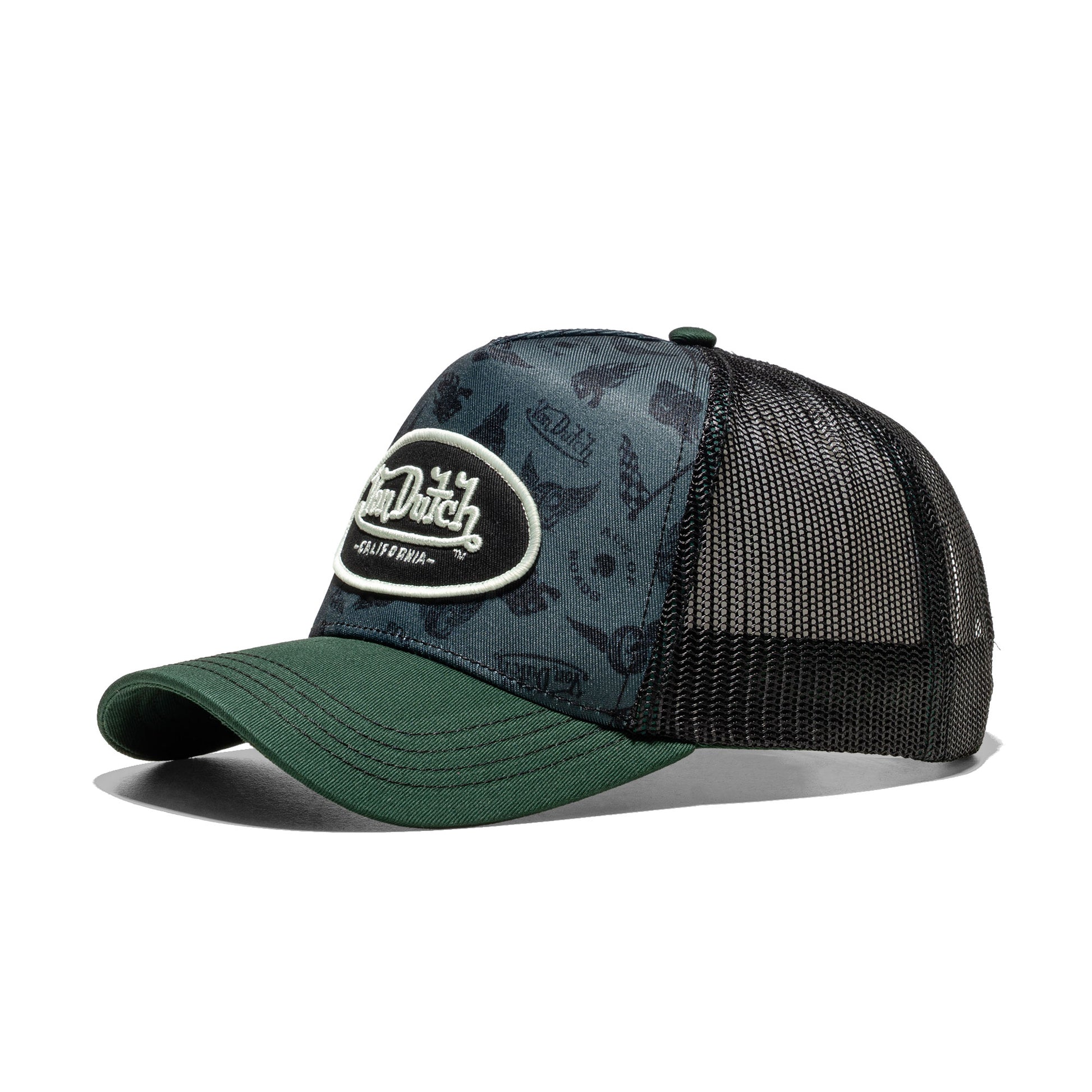 Von Dutch Trucker Green/Black  - TAT03