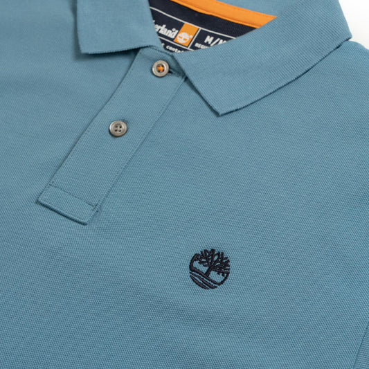 Timberland SS Millers Pique Polo Captains Blue  - TB0A26N4DJ51