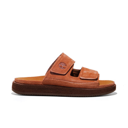 Timberland Casco Cove Slide Sandal Medium Brown Suede