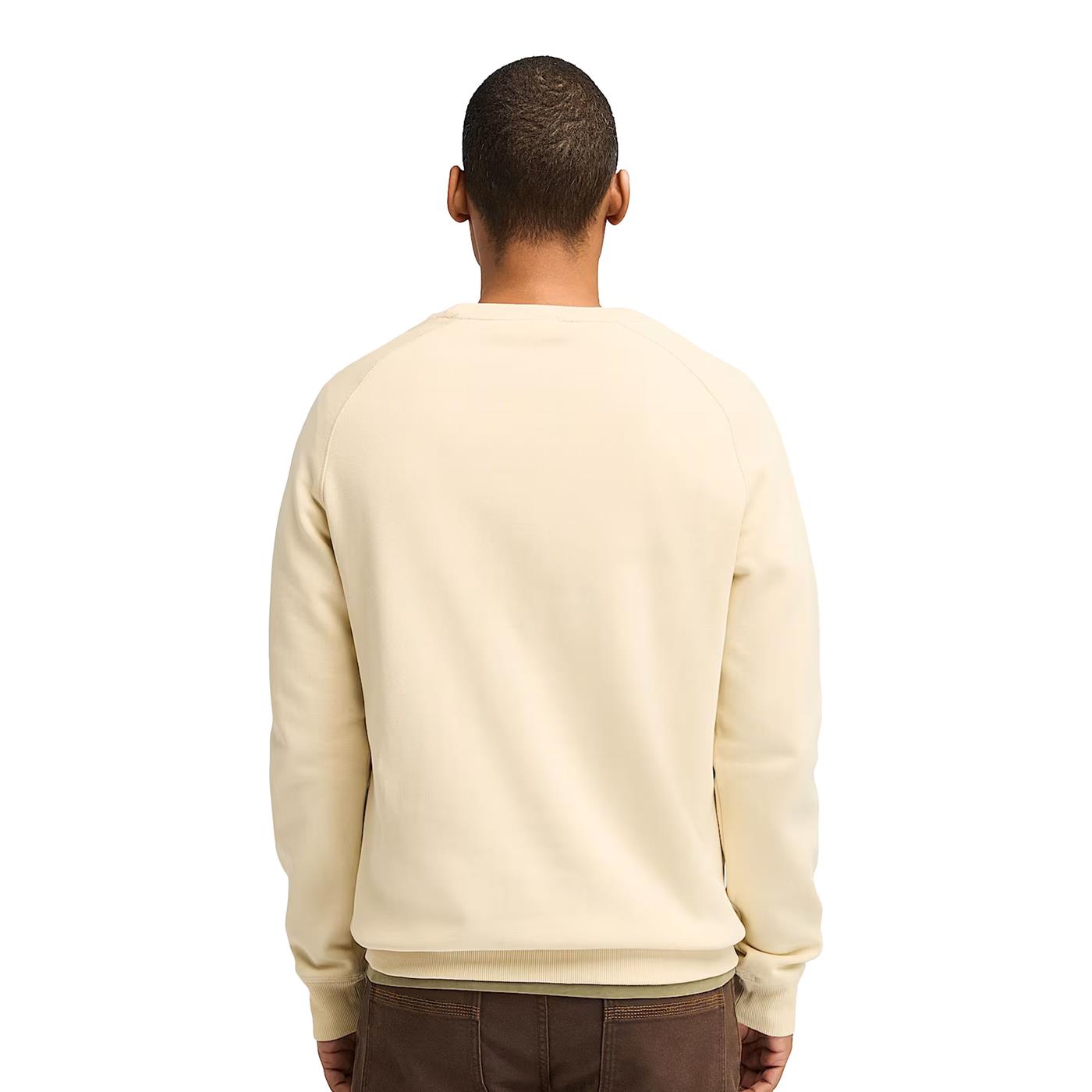 Timberland Exeter River Brushed Back Crew Sweatshirt Angora  - TB0A2BNKEFL1