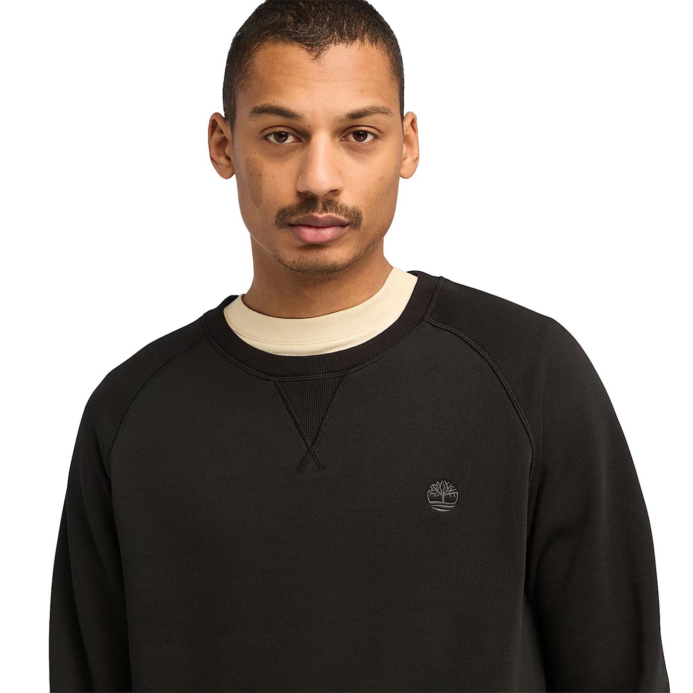 Timberland E-R Basic Regular Crew Black/Pavement  - TB0A2BNKX651