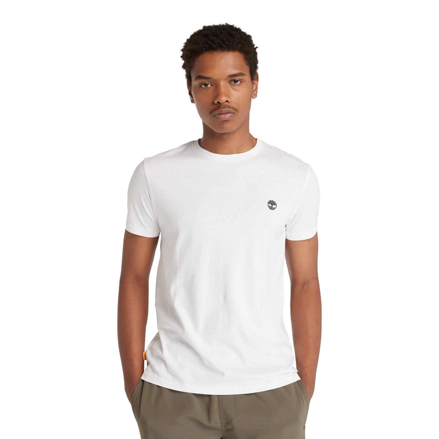 Timberland SS Dun-River Crew Tee White  - TB0A2BPR1001
