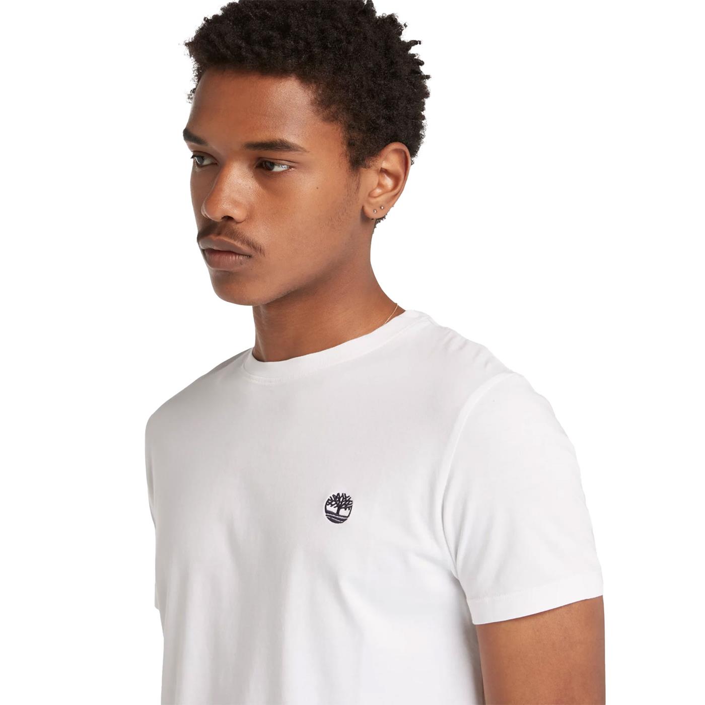 Timberland SS Dun-River Crew Tee White  - TB0A2BPR1001