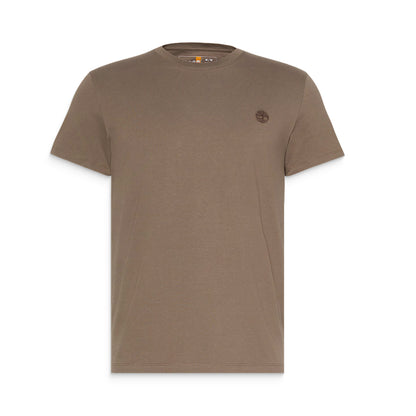 Timberland SS Dun-River Crew Tee Chocolate Chip  - TB0A2BPRBK01