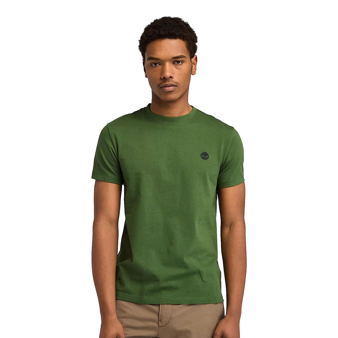 Timberland Dunstan River SS Tee Black Forest Green  - TB0A2BPREIN1