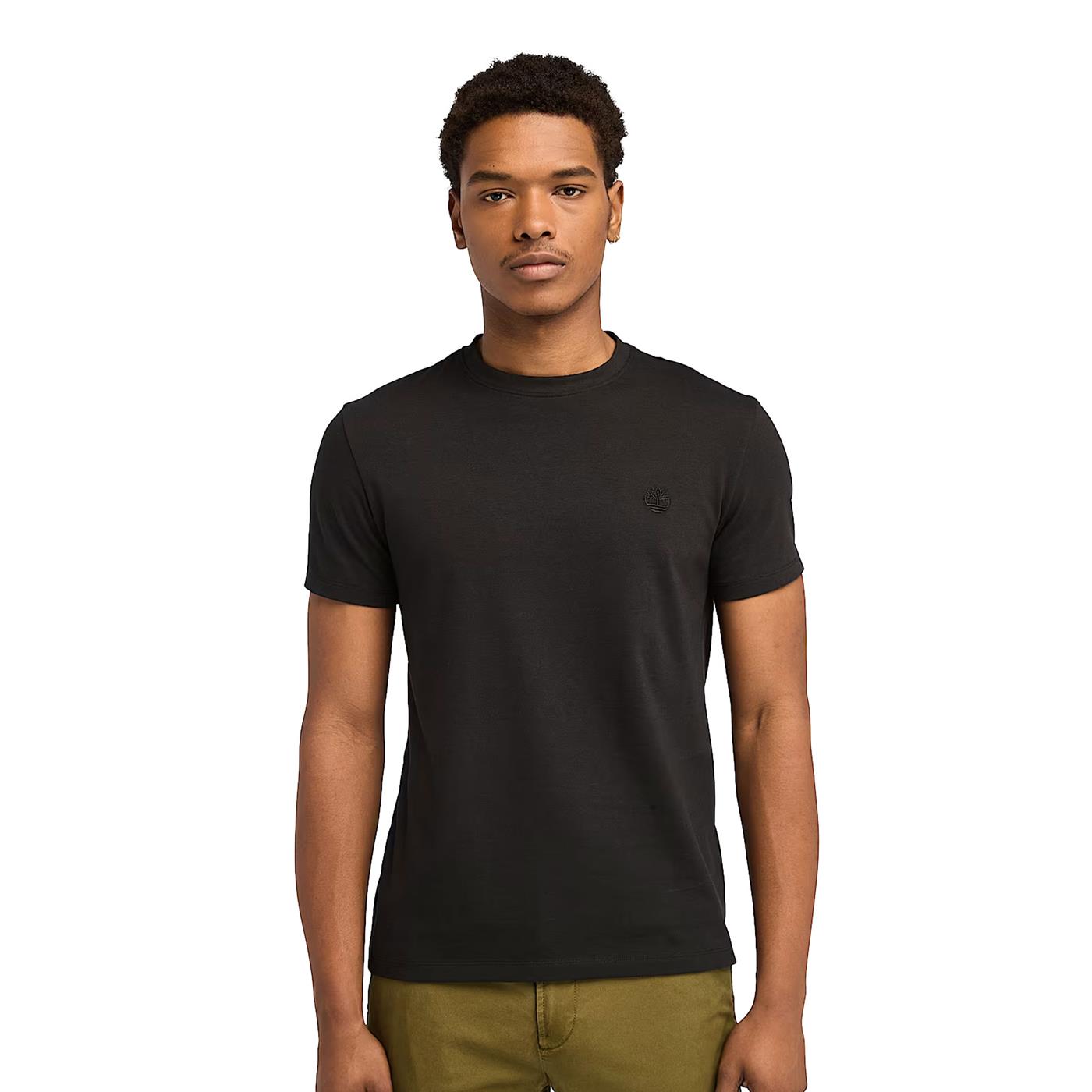Timberland Dunstan River SS Tee Black/Pavement  - TB0A2BPRX651