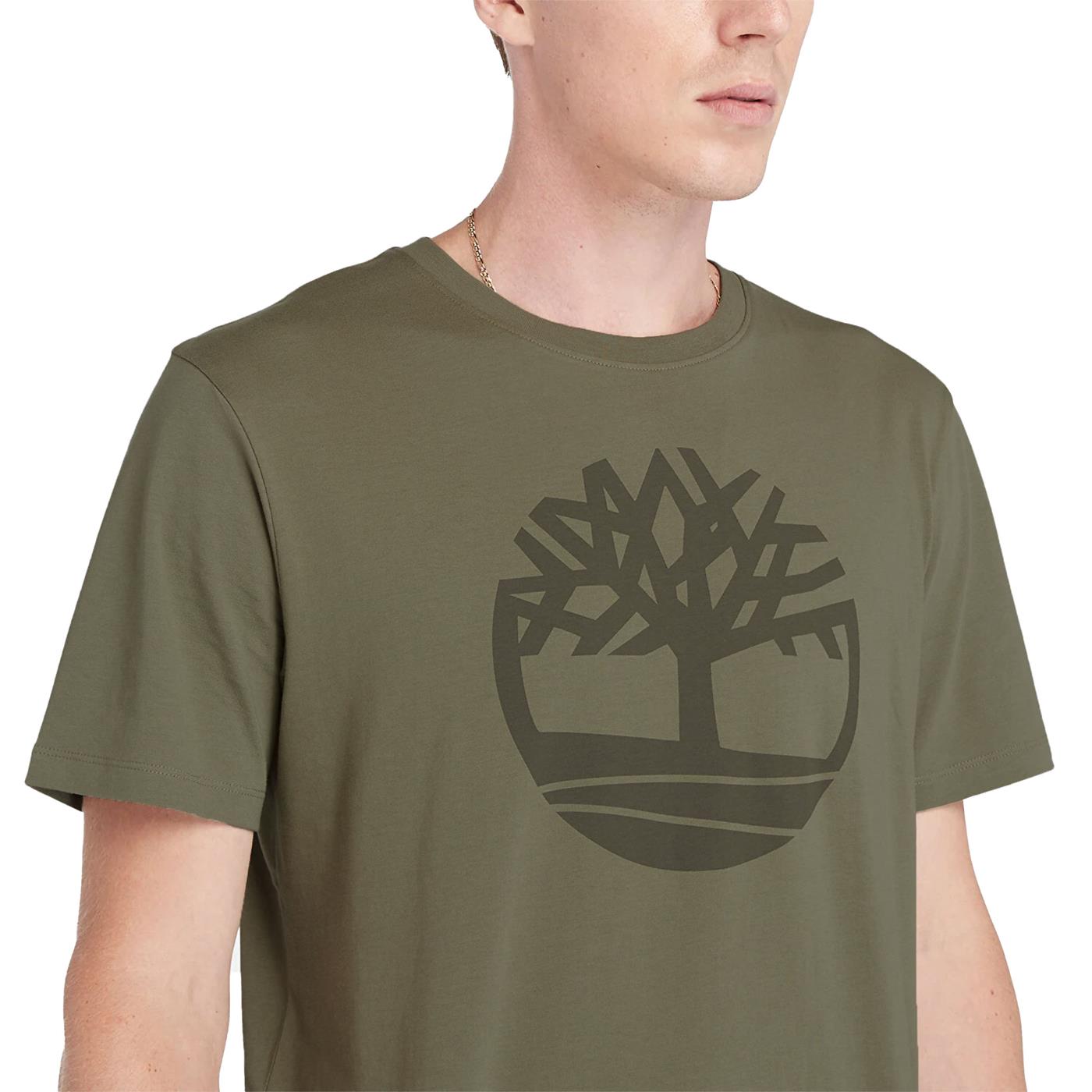 Timberland Kbec River Tree Tee Cassel Earth/Grape Leaf  - TB0A2C2RAP61