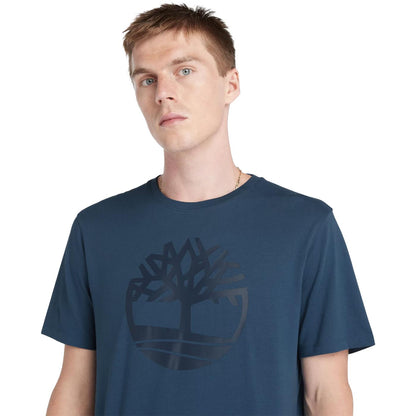 Timberland Kbec River Tree Tee Dark Denim/Dark Sapphire  - TB0A2C2RS741