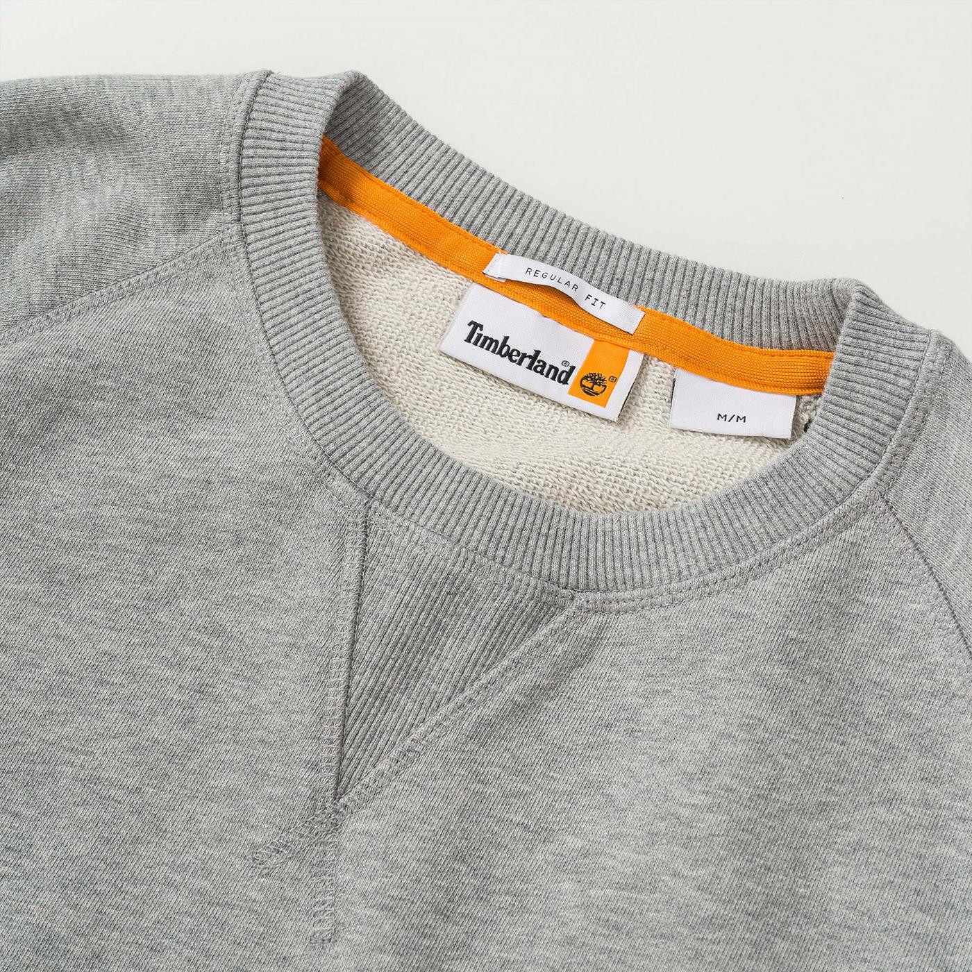 Timberland Exeter River Crew Sweat Medium Grey Heather  - TB0A2F78052