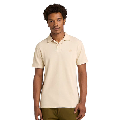 Timberland Wharf River Waffle SS Polo Angora  - TB0A41S5EFL1