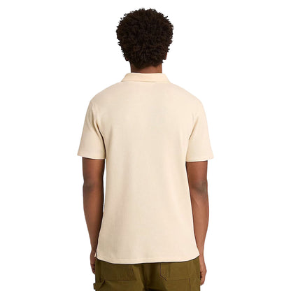 Timberland Wharf River Waffle SS Polo Angora  - TB0A41S5EFL1