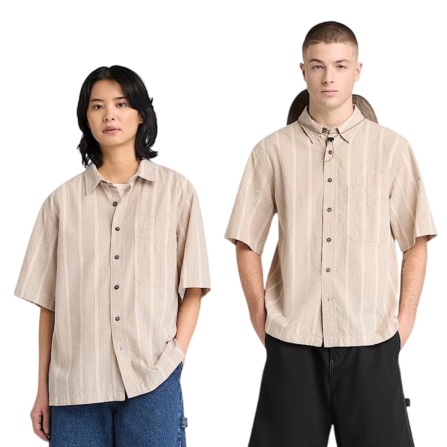 Timberland LW Shirt Radar Green Heather/New Charcoal  - TB0A5M6VAGV1