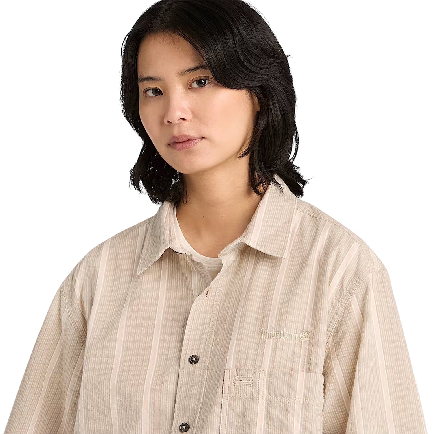 Timberland LW Shirt Radar Green Heather/New Charcoal  - TB0A5M6VAGV1