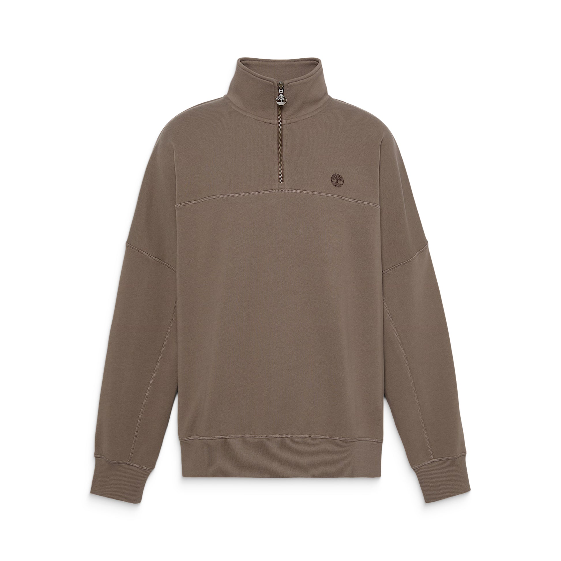 Timberland 1/4 Zip Sweatshirt Chocolate Chip  - TB0A5MD2BK01